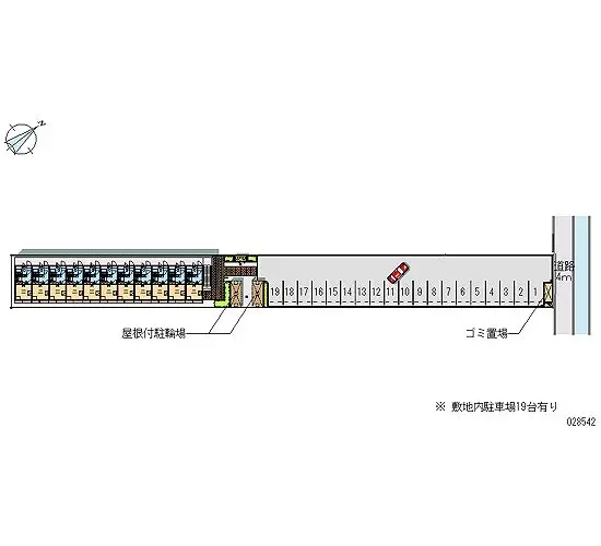 ★手数料０円★倉敷市連島町鶴新田　月極駐車場（LP）